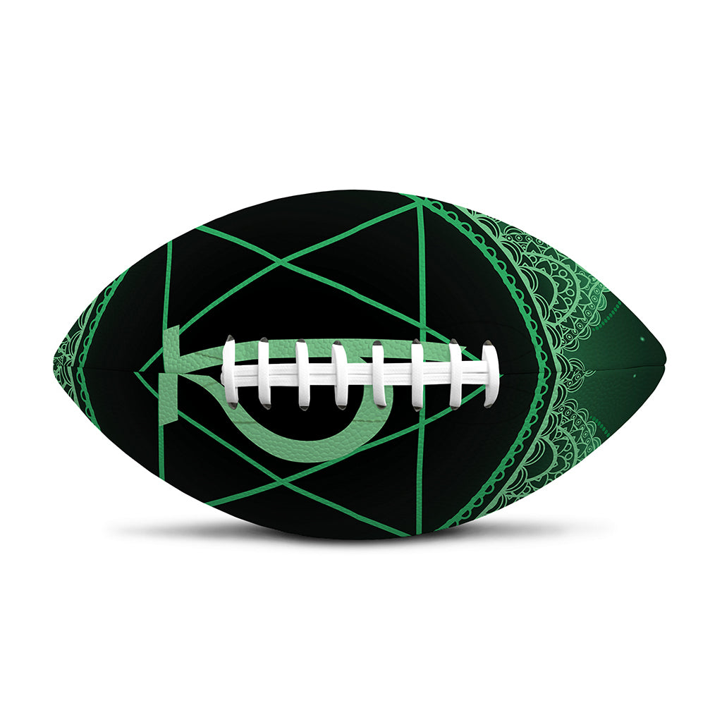 Anahata Chakra Symbol Print Rugby Ball