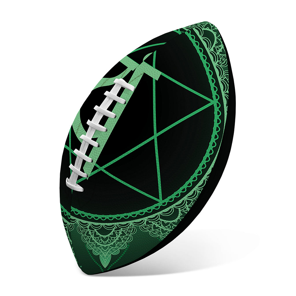 Anahata Chakra Symbol Print Rugby Ball