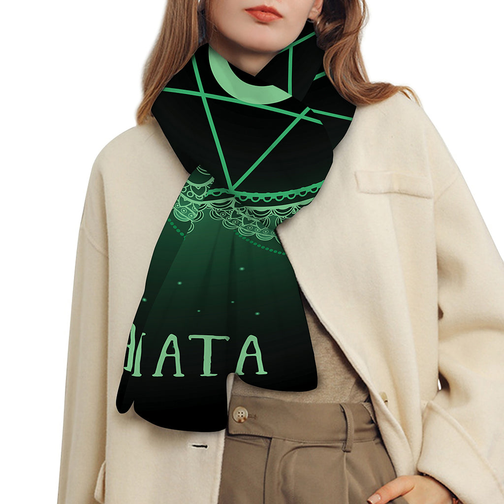 Anahata Chakra Symbol Print Scarf