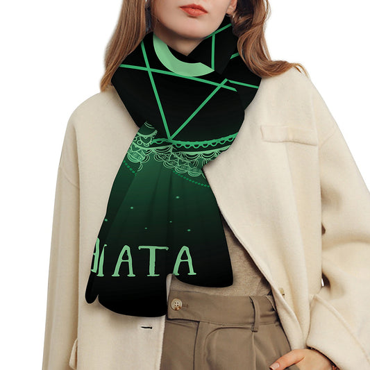 Anahata Chakra Symbol Print Scarf