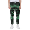 Anahata Chakra Symbol Print Joggers