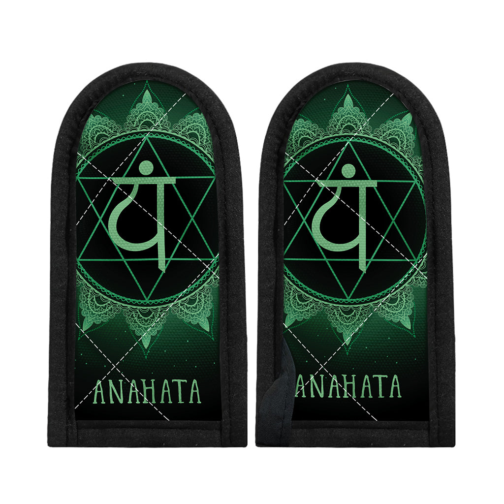 Anahata Chakra Symbol Print Skillet Handle Cover