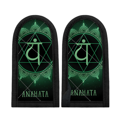 Anahata Chakra Symbol Print Skillet Handle Cover