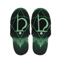 Anahata Chakra Symbol Print Slippers