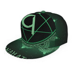 Anahata Chakra Symbol Print Snapback Cap