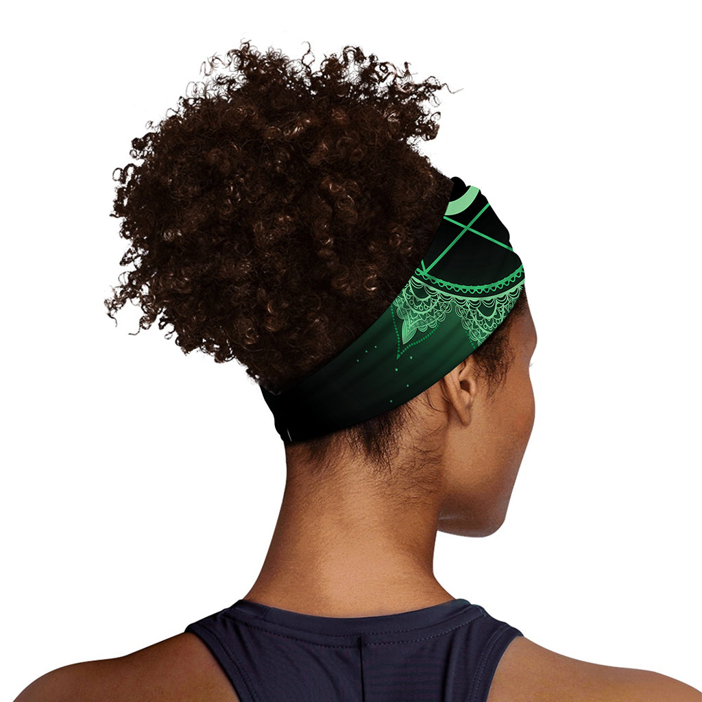 Anahata Chakra Symbol Print Sports Headband