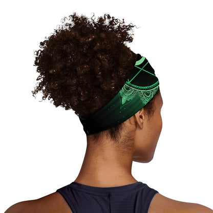 Anahata Chakra Symbol Print Sports Headband