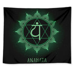Anahata Chakra Symbol Print Tapestry