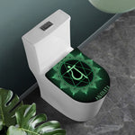 Anahata Chakra Symbol Print Toilet Lid Cover