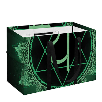 Anahata Chakra Symbol Print Utility Tote Bag