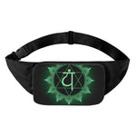 Anahata Chakra Symbol Print Waist Bag