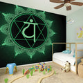 Anahata Chakra Symbol Print Wall Sticker