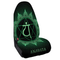 Anahata Chakra Symbol Print Waterproof Car Seat Cover