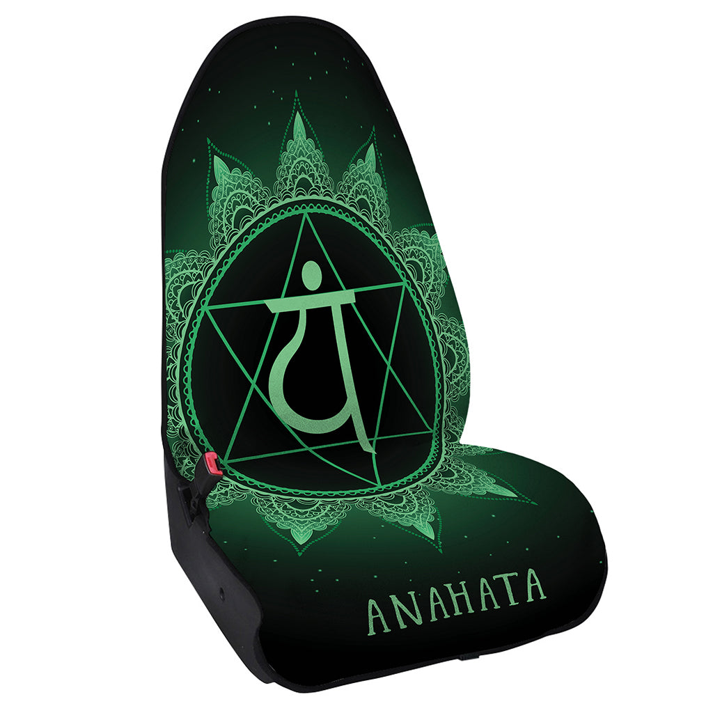 Anahata Chakra Symbol Print Waterproof Car Seat Cover