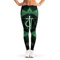 Anahata Chakra Symbol Print Women's Leggings