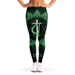 Anahata Chakra Symbol Print Women's Leggings