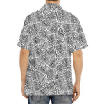 Ancient Aztec Tribal Pattern Print Aloha Shirt