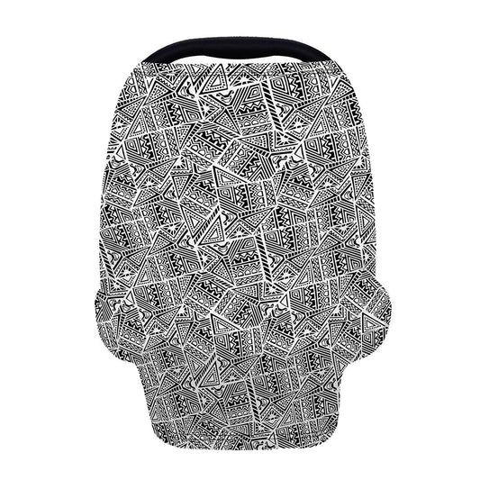 Ancient Aztec Tribal Pattern Print Baby Seat Cover