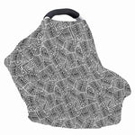 Ancient Aztec Tribal Pattern Print Baby Seat Cover