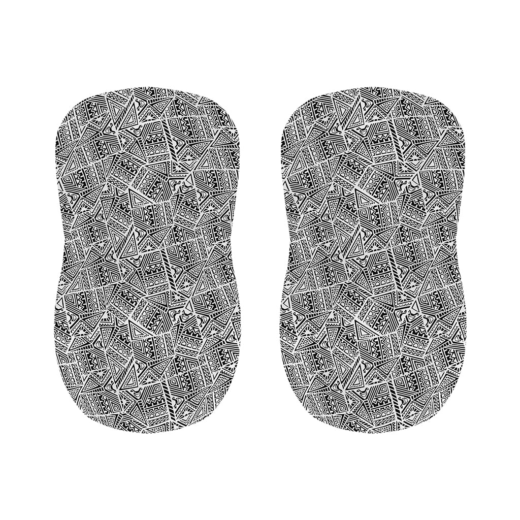 Ancient Aztec Tribal Pattern Print Bar Stool Covers