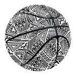 Ancient Aztec Tribal Pattern Print Basketball