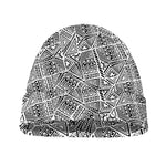 Ancient Aztec Tribal Pattern Print Beanie