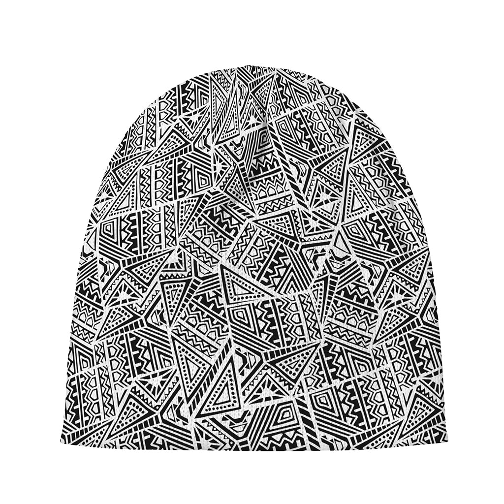 Ancient Aztec Tribal Pattern Print Beanie