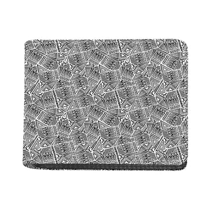 Ancient Aztec Tribal Pattern Print Bifold Wallet