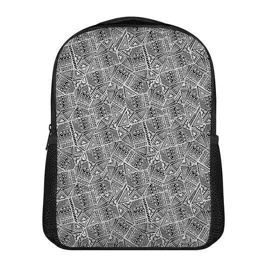 Ancient Aztec Tribal Pattern Print Casual Backpack