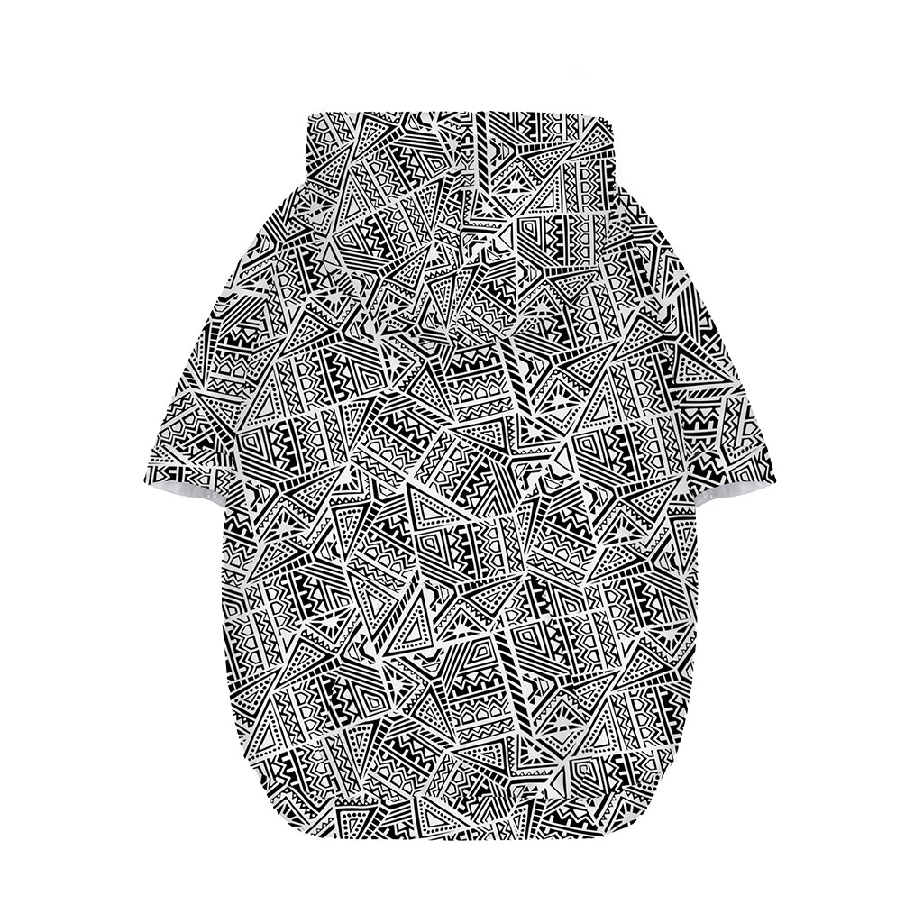 Ancient Aztec Tribal Pattern Print Dog Zip Up Hoodie