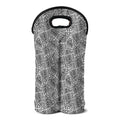 Ancient Aztec Tribal Pattern Print Double Neoprene Wine Tote