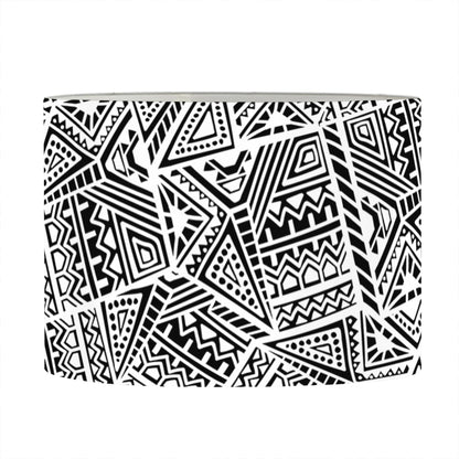 Ancient Aztec Tribal Pattern Print Drum Lamp Shade