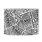 Ancient Aztec Tribal Pattern Print Drum Lamp Shade