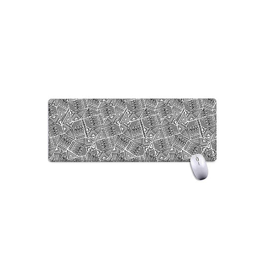 Ancient Aztec Tribal Pattern Print Extended Mouse Pad
