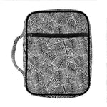 Ancient Aztec Tribal Pattern Print Front Pocket Bible Bag