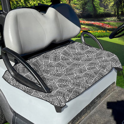 Ancient Aztec Tribal Pattern Print Golf Cart Seat Cover