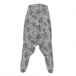 Ancient Aztec Tribal Pattern Print Hammer Pants