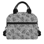 Ancient Aztec Tribal Pattern Print Insulated Lunch Bag