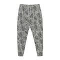 Ancient Aztec Tribal Pattern Print Jogger Pants