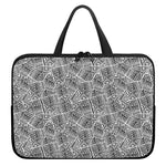 Ancient Aztec Tribal Pattern Print Laptop Sleeve With Handle