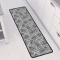 Ancient Aztec Tribal Pattern Print Long Kitchen Mat