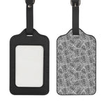 Ancient Aztec Tribal Pattern Print Luggage Tag