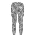 Ancient Aztec Tribal Pattern Print Men's Leggings