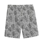 Ancient Aztec Tribal Pattern Print Men's Sports Shorts