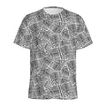 Ancient Aztec Tribal Pattern Print Men's Athletic T-Shirt