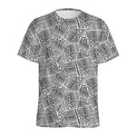 Ancient Aztec Tribal Pattern Print Men's Sports T-Shirt