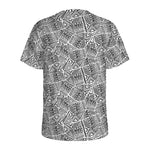 Ancient Aztec Tribal Pattern Print Men's Sports T-Shirt