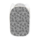Ancient Aztec Tribal Pattern Print Mesh Laundry Hamper