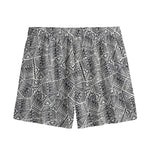 Ancient Aztec Tribal Pattern Print Mesh Shorts