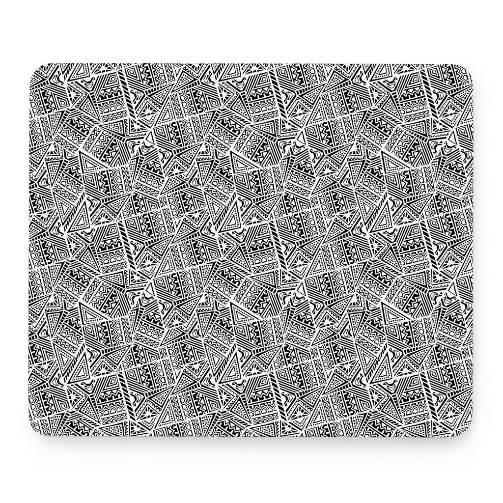 Ancient Aztec Tribal Pattern Print Mouse Pad